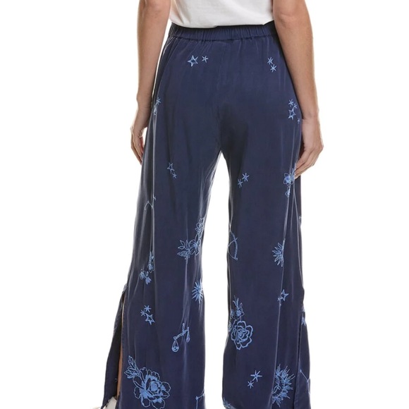 NWT Johnny Was Bijou High Slit Pant Women's Sz M- XL Perfect For Spring $248 - Picture 2 of 2